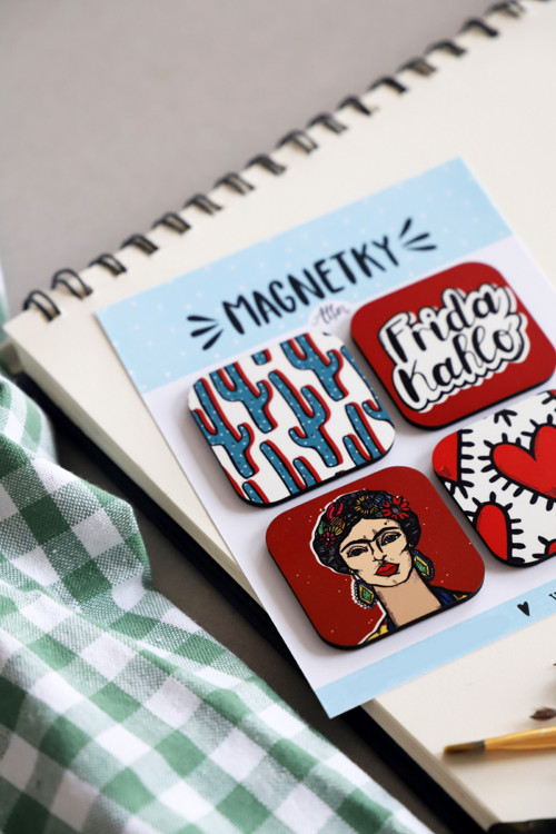 Sada magnetek - Frida Kahlo — foto 2