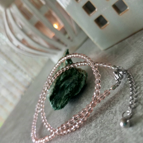 Náhrdelník choker šampaň — foto 2