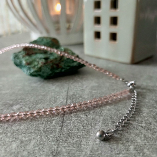 Náhrdelník choker šampaň — foto 4