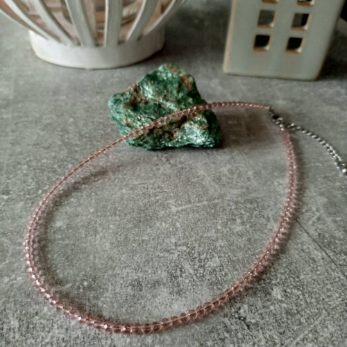 Náhrdelník choker šampaň — foto 5