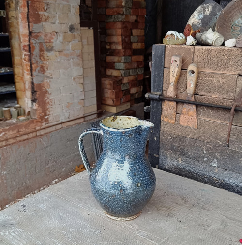 Světle modrý džbán — foto 2
