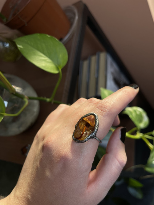 Prsten s realnym hribikom — foto 2