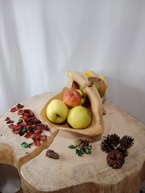 Dřevěný košík — foto 2