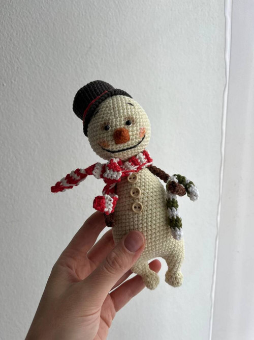 Háčkovaný sněhulák — foto 2