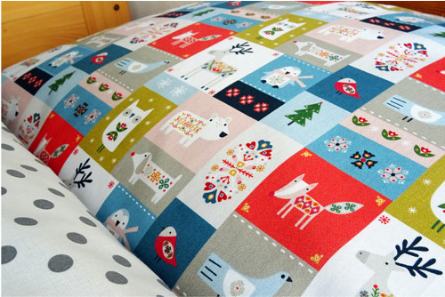 Vánoční povlečení ZIMA A VÁNOCE (patchwork styl) — foto 3