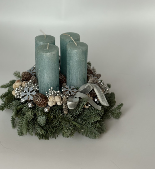 Adventní věnec BLUE — foto 6