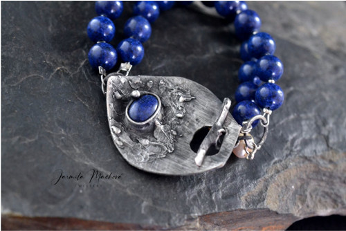 Náramek - lapis lazuli — foto 5