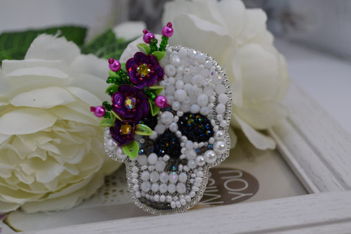 Brož Sugar skull — foto 5