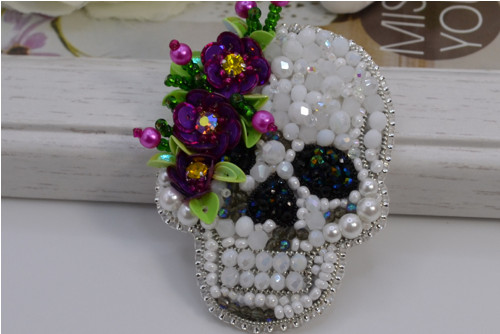Brož Sugar skull — foto 2