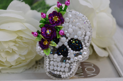 Brož Sugar skull — foto 4