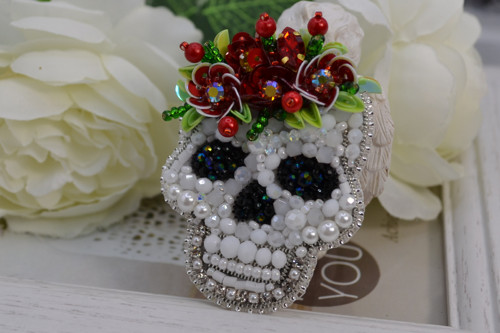 Brož Sugar skull — foto 5