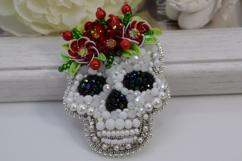 Brož Sugar skull — foto 4