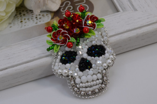 Brož Sugar skull — foto 2