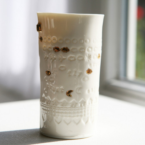 Pohár vysoký - porcelán — foto 2