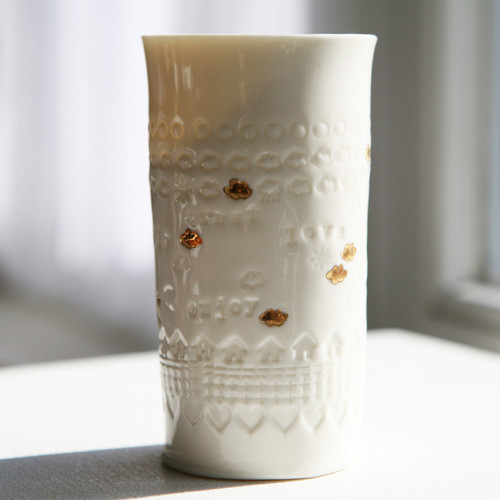 Pohár vysoký - porcelán — foto 3