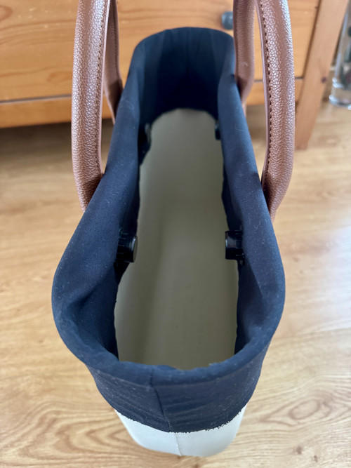 Krajkový lem pro obag standard, černý s krajkou — foto 5