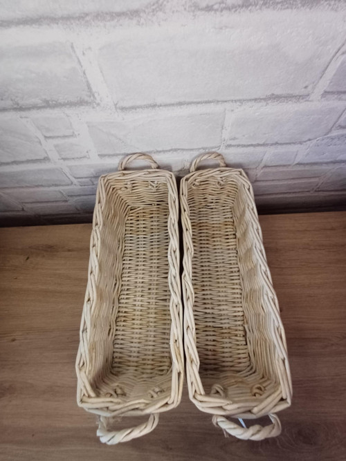 Sada dvou košíků - světlé — foto 3