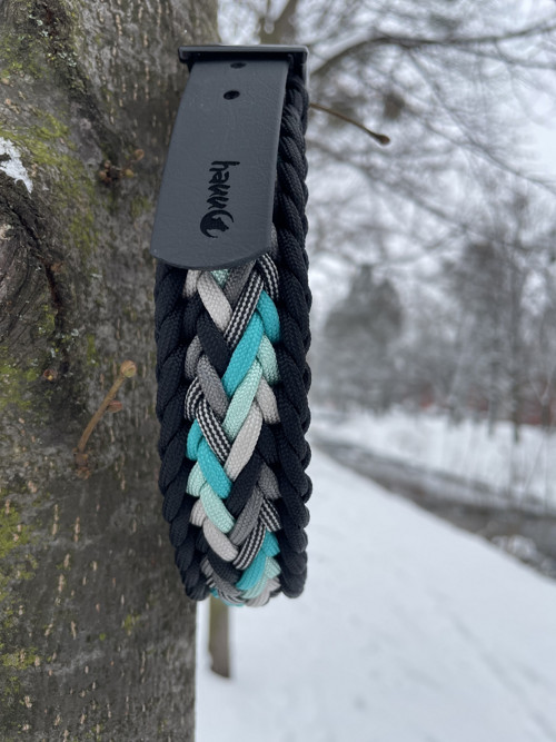 Pletený paracord obojek — foto 2