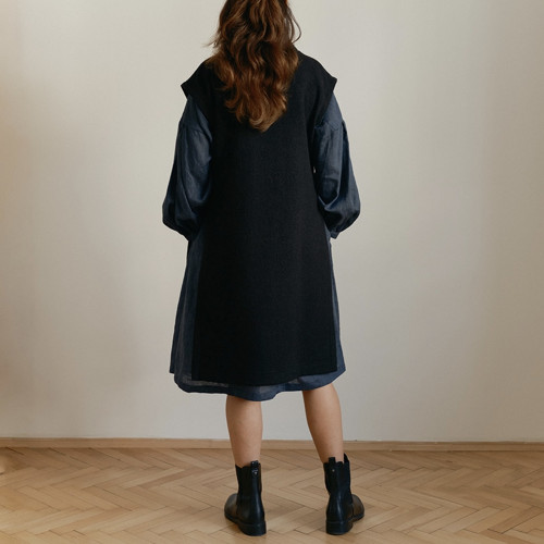 Merino vesta LANA/černá — foto 2