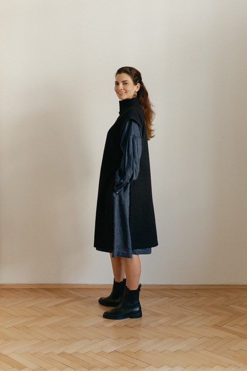 Merino vesta LANA/černá — foto 3