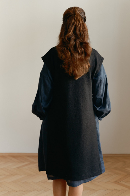 Merino vesta LANA/černá — foto 5