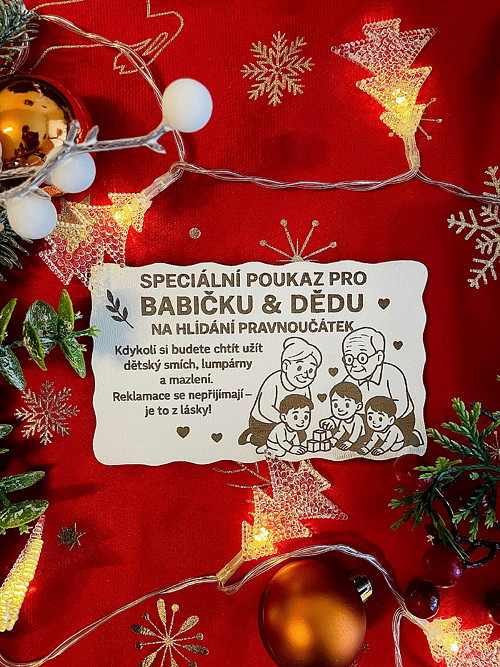 Darkovy poukaz na hlidani vnoucatek — foto 2