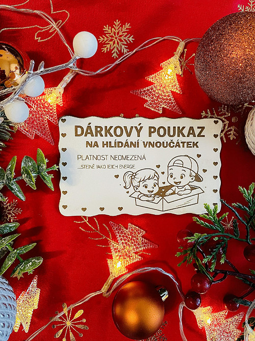 Darkovy poukaz na hlidani vnoucatek — foto 3