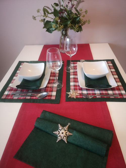 Vánoční set červeno-zelený — foto 3