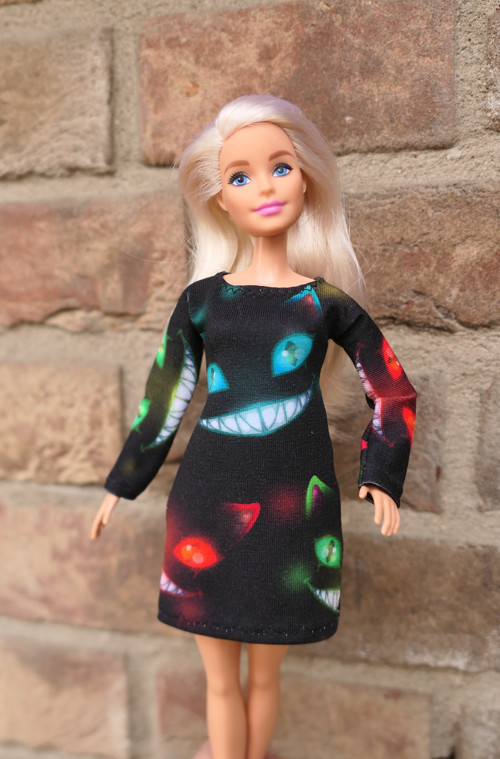 Barbie - šaty kočka Šklíba — foto 2