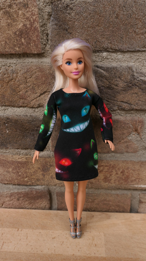 Barbie - šaty kočka Šklíba — foto 3