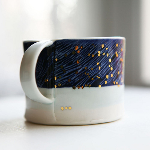 Hrníček Padá hvězda - 200ml porcelán — foto 3