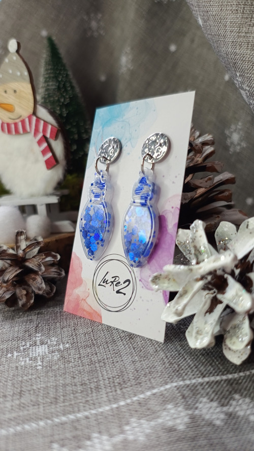 Žárovky Blue Glitter — foto 3