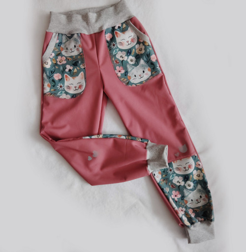 Softshellové kalhoty KOČKY — foto 2
