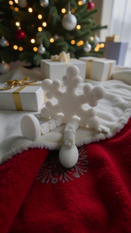 Vánoční flexi 3D parťáci s nohama — foto 3