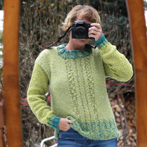 Crazy pullover - čistý vzduch — foto 6