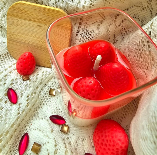 Panna cotta jahodová — foto 4