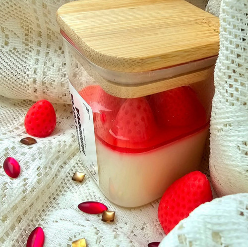 Panna cotta jahodová — foto 2
