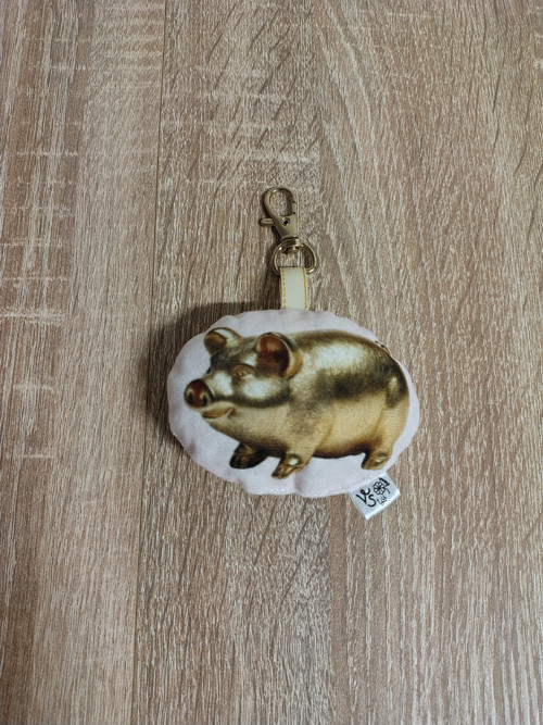 Přívěsek zlaté prasátko — foto 2