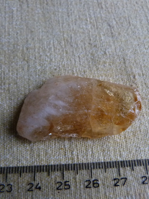 Citrín surový - 4,8 cm - Extra — foto 4