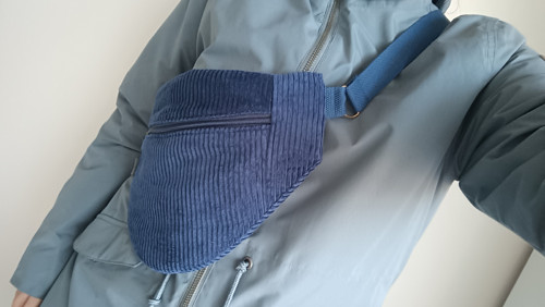 Ledvinka manšestr MIDNIGHT BLUE — foto 4