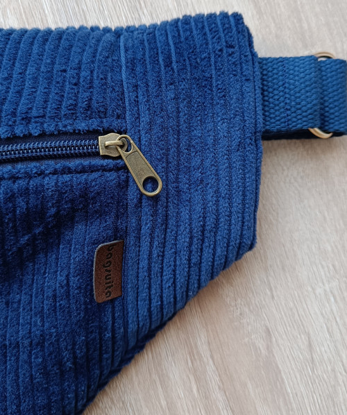 Ledvinka manšestr MIDNIGHT BLUE — foto 3