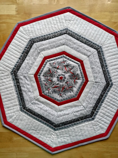 Vánoční dečka, ubrus - patchwork — foto 5