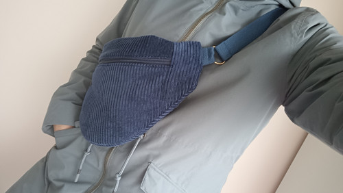 Ledvinka manšestr MIDNIGHT BLUE — foto 5
