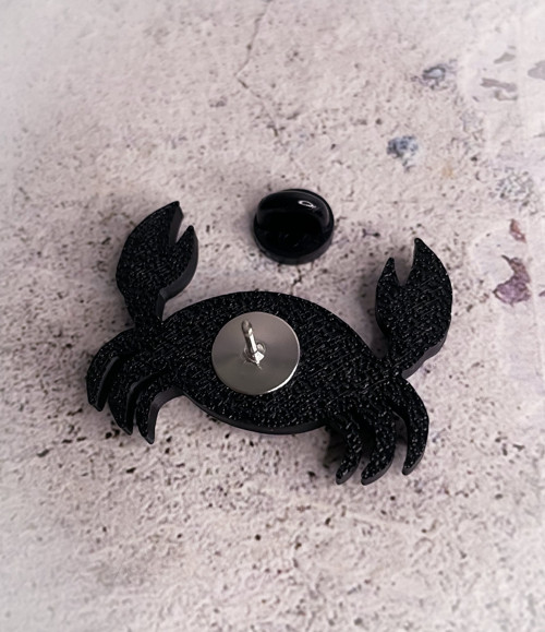 Odznáček pin skeleton Krabík — foto 3