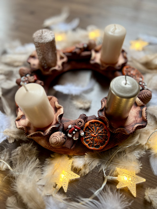 Adventní věnec s vůní skořice… — foto 4