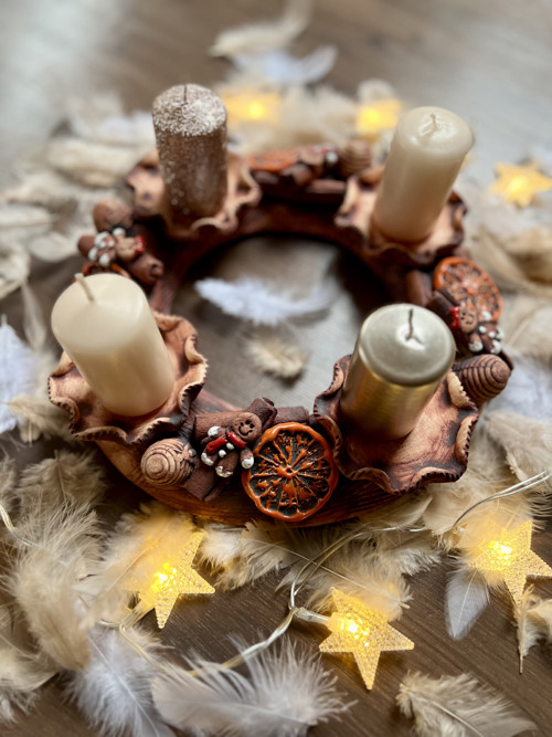 Adventní věnec s vůní skořice… — foto 5