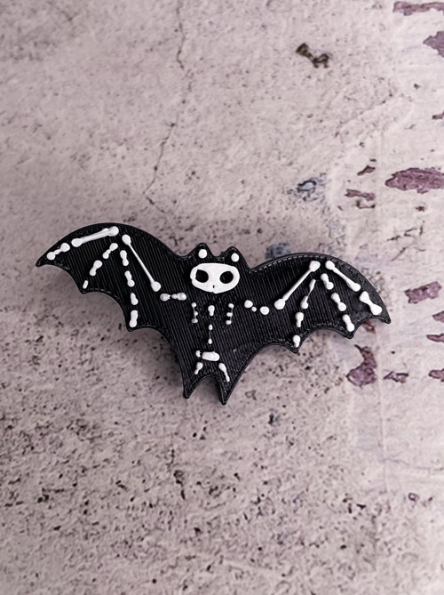 Odznáček pin skeleton Netopýr — foto 3