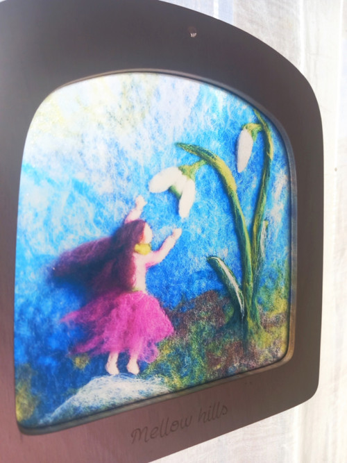 "Otevírání sněženek" Light Tale - rámeček+průsvit — foto 2