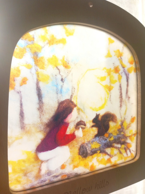 "Setkání v listí" Light Tale - rámeček+průsvit — foto 2