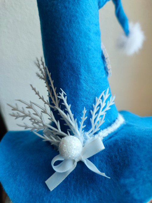 Bílý skřítek cca 25 cm — foto 2